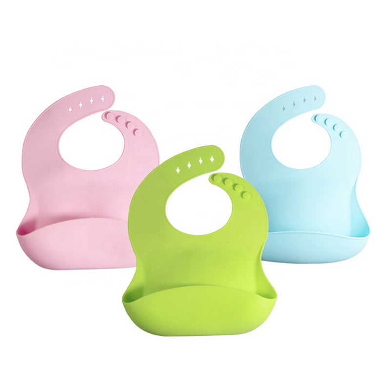 Silicone Baby Bibs Set